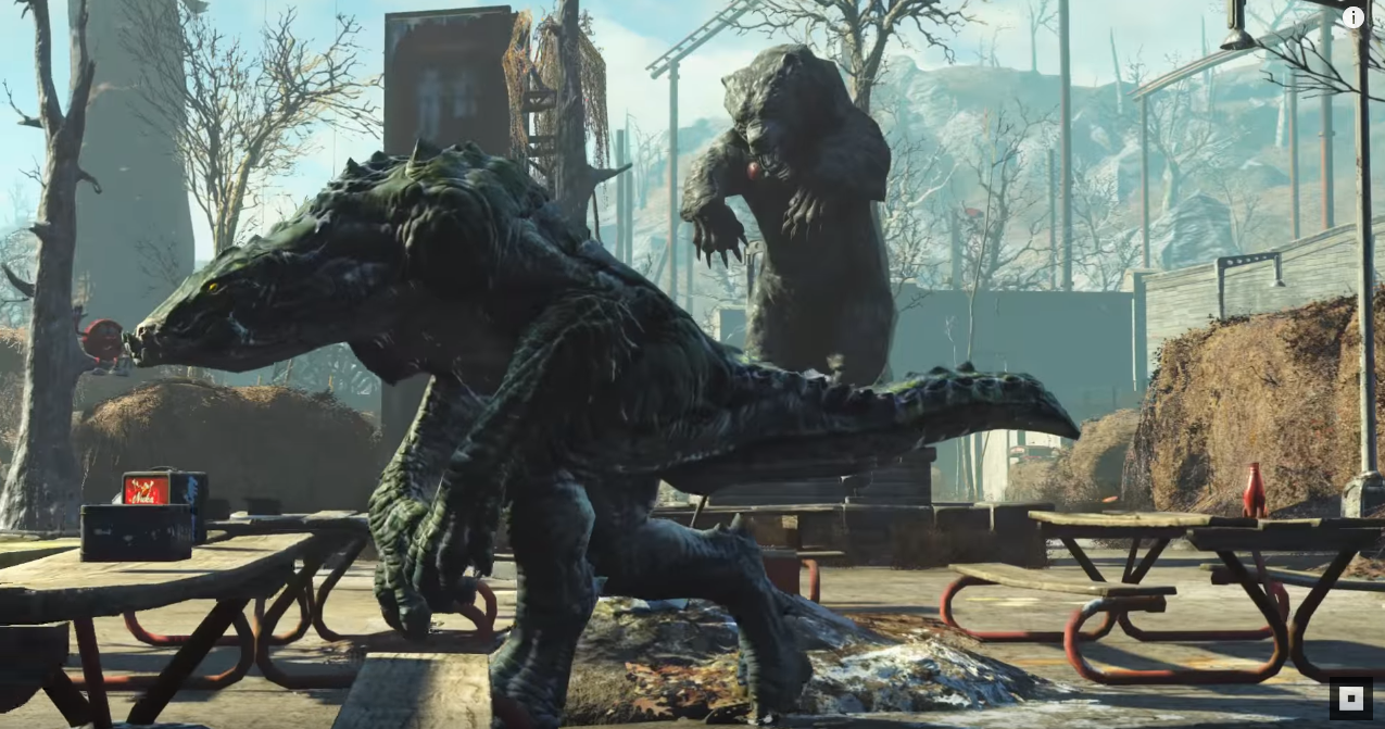 Fallout 4 уникальные монстры фото 15